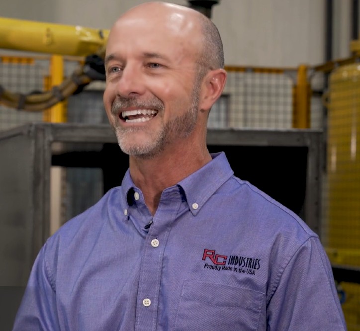 Chris Curtis, President of RC Industries — RMH Systems robotics automation client